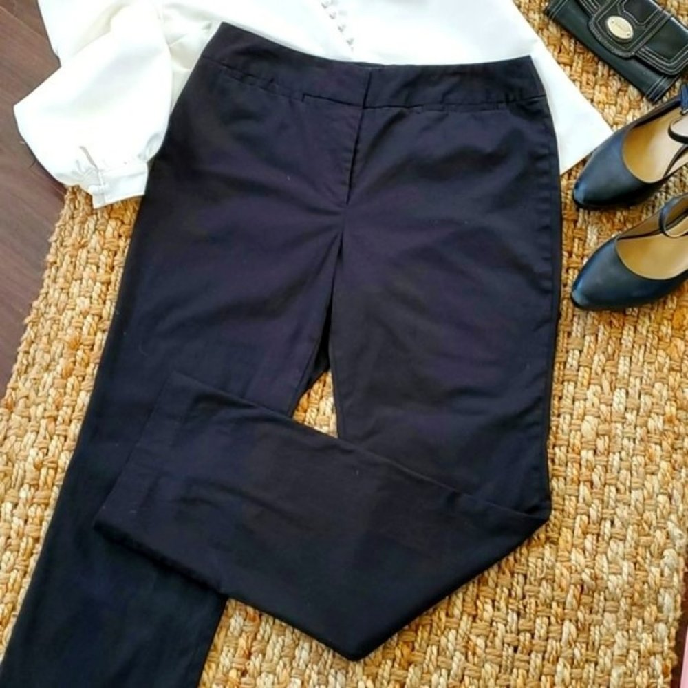 Workshop Andrea Jovine Women's Trousers Dress Pants Slacks Size 10 Black Office